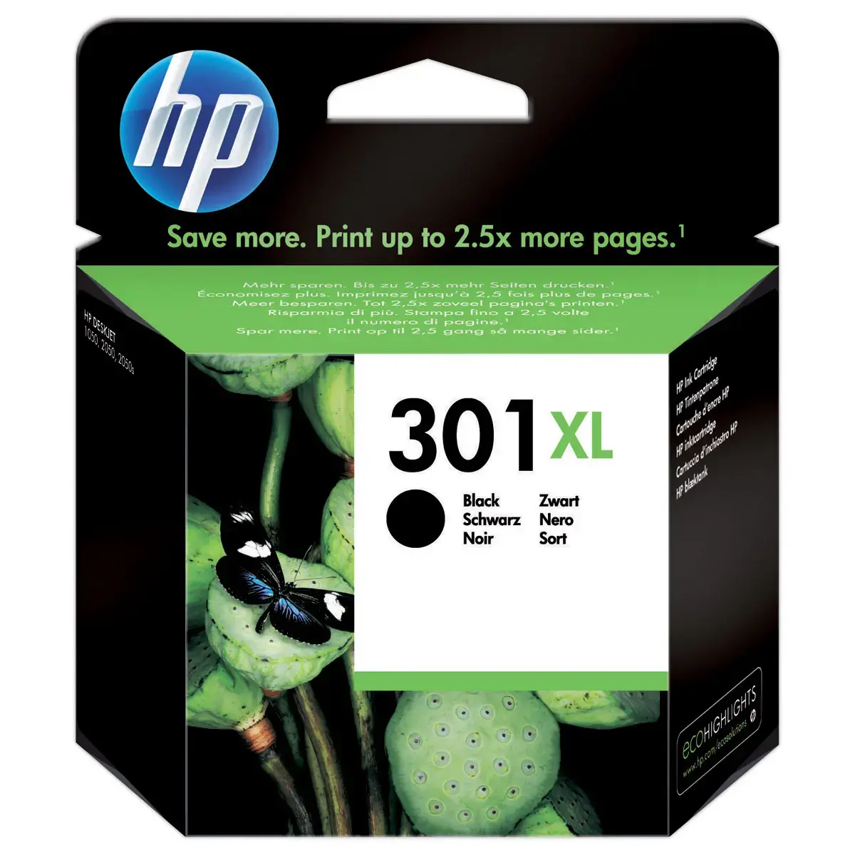 HP 301XL cartouche d'encre noire CH563EE - HP