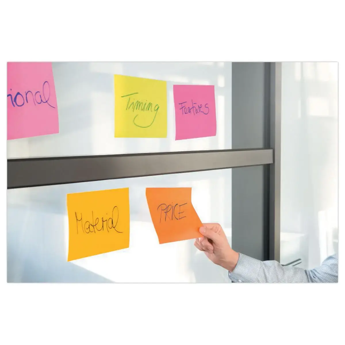 4 Blocs Meeting notes super sticky - 20 x 15,2 cm - Post-It