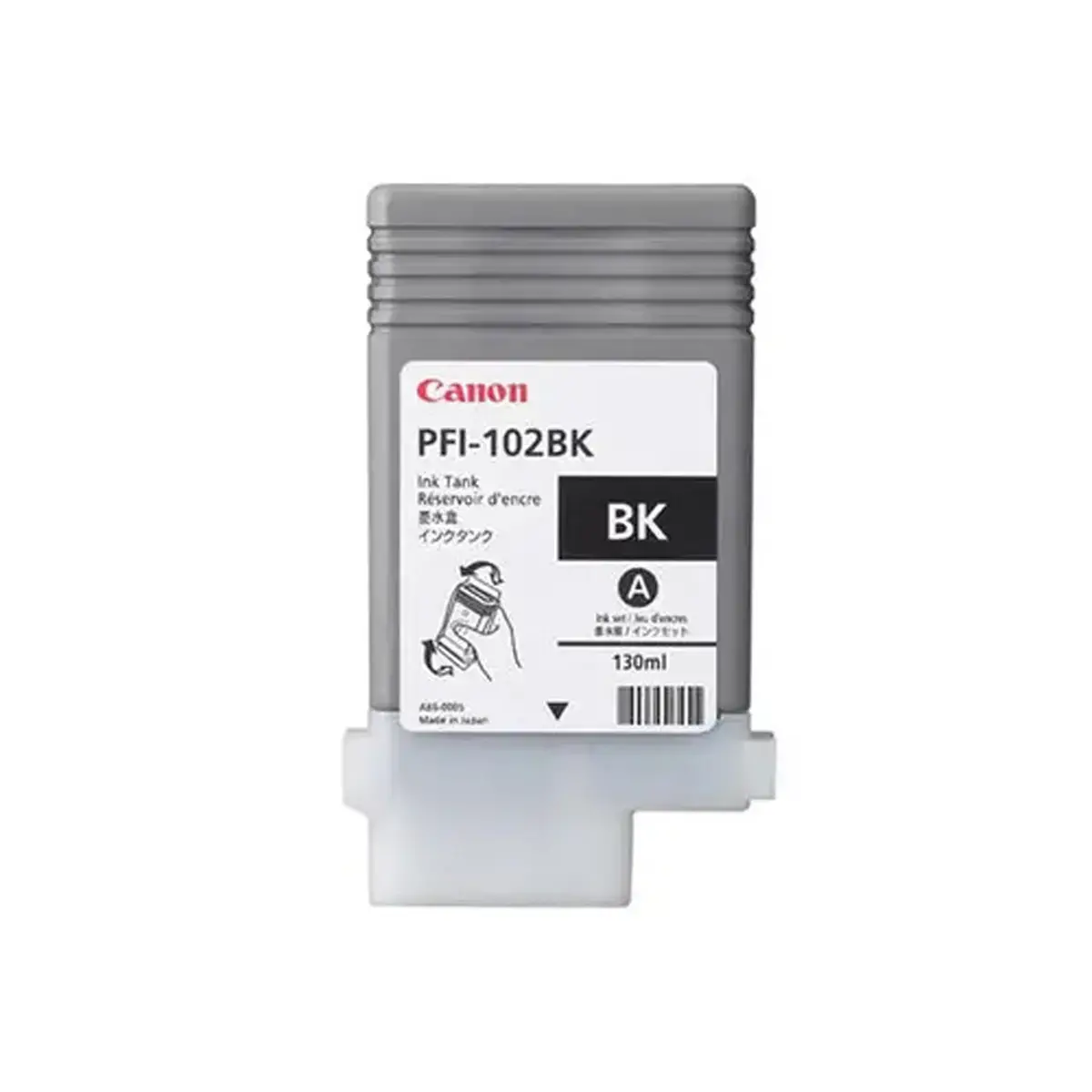 Cartouche CANON PFI102BK noire