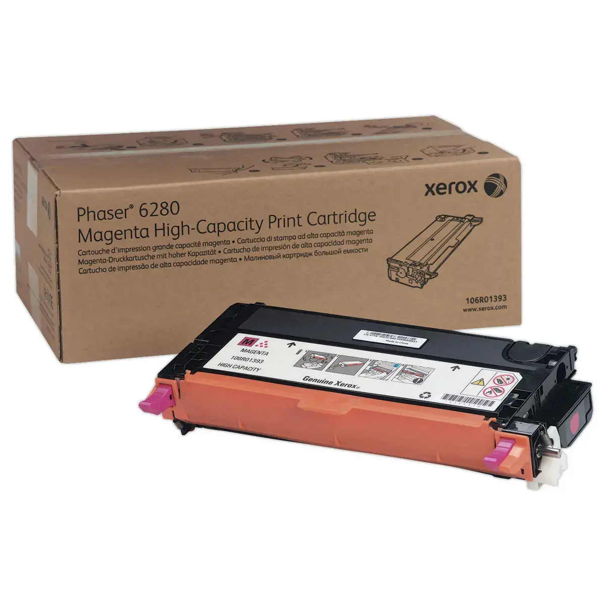Toner Phaser 6280 - Magenta - Xerox 