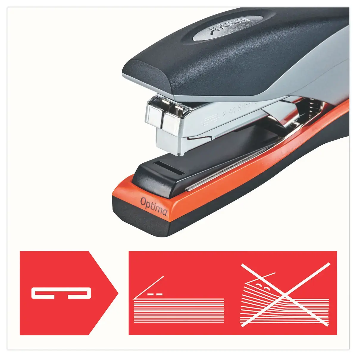 Agrafeuse de bureau Optima 40 - REXEL