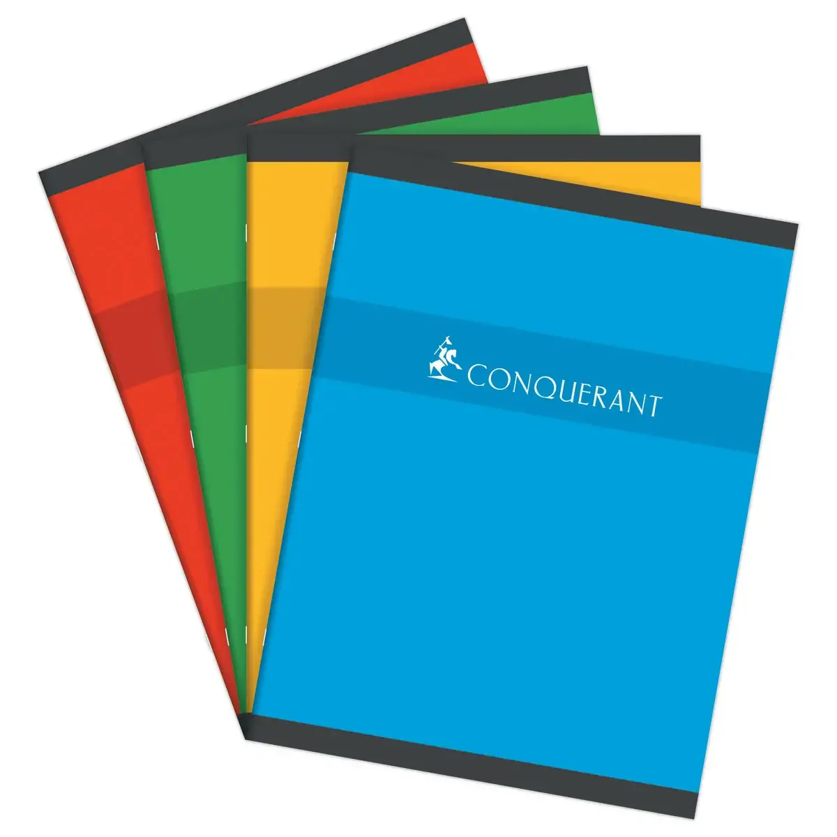 Cahier agrafé A4+ - 5x5 - 70g - CONQUERANT