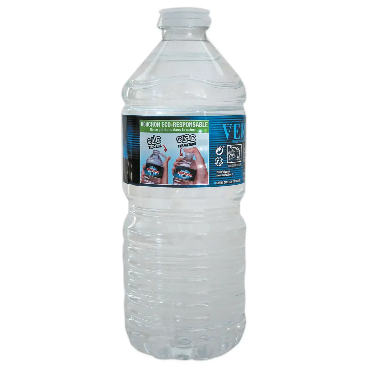 24 Bouteilles d'eau 50 cl - CRISTALINE 