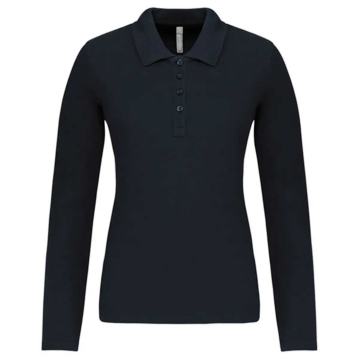 Polo femme - Manches longues - Taille 3XL - Marine