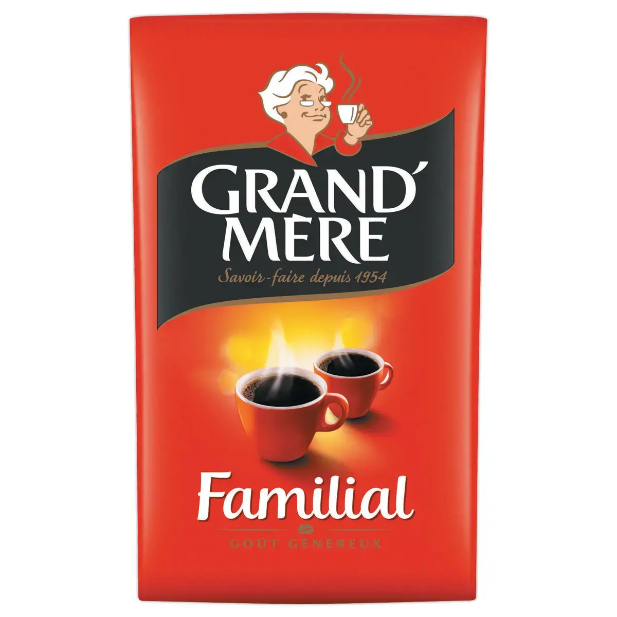 Café moulu Familial 100% Robusta - 250g - GRAND MERE