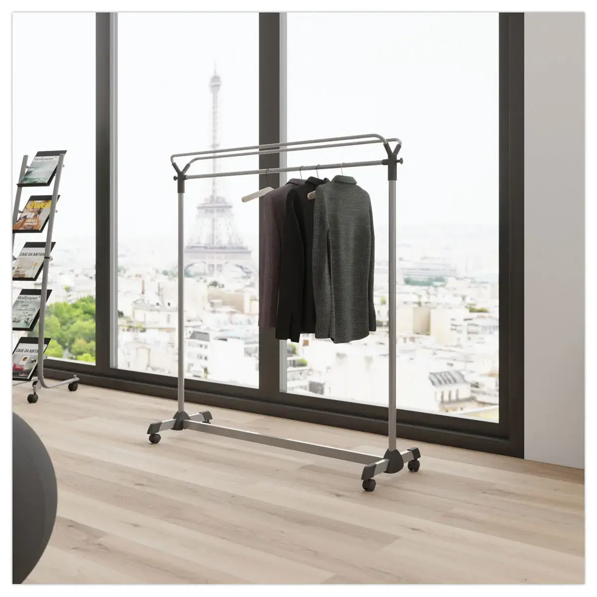 Vestiaire mobile &ndash; 150 x 50 x 170 cm &ndash; Alba 