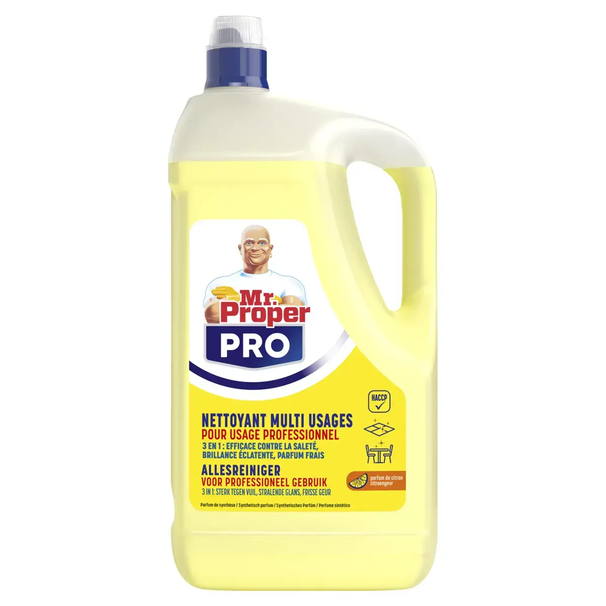 Nettoyant multi-usages - Fraîcheur Citron - 5L - Mr Propre