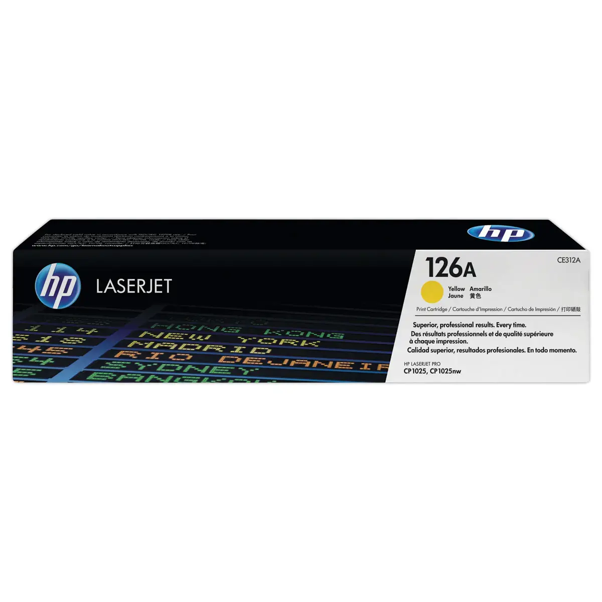 HP 126A CE312A toner jaune