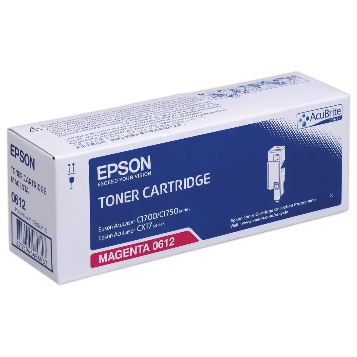 Toner EPSON S050612 magenta