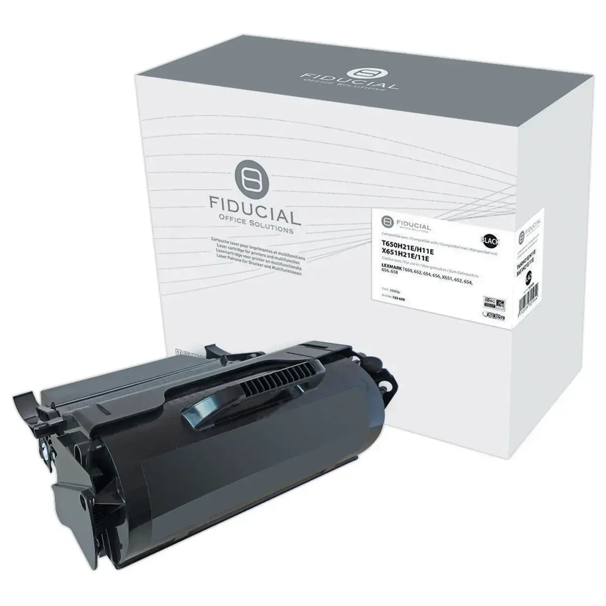Toner remanufactur&eacute; &eacute;q. LEXMARK T650H21E, DELL 593-11046, IBM 39V2511, TOSHIBA 6B000000475 - Haute capacit&eacute; - Noir 