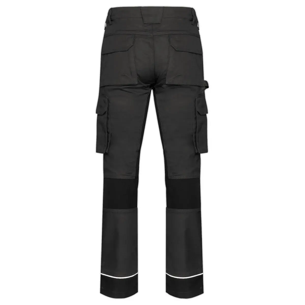 Pantalon de travail homme - Taille 40 - Gris et noir