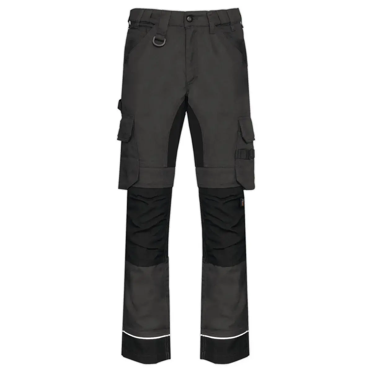 Pantalon de travail homme - Taille 40 - Gris et noir