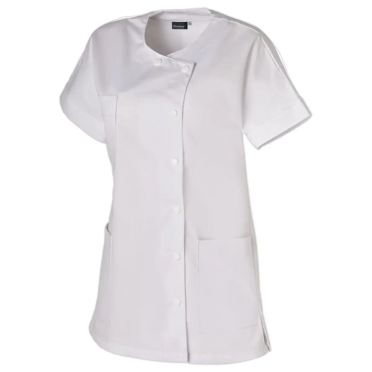 TUNIQUE MANCHES COURTES POLY/COTON – DAFNI HASSON – BLANC – TAILLE 5