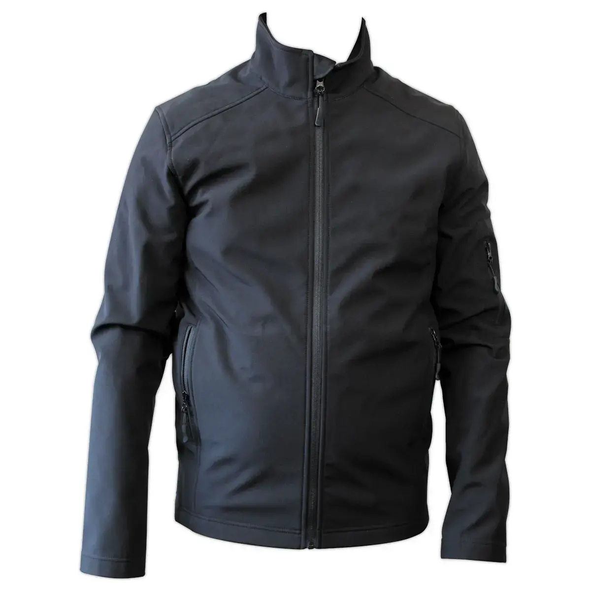 VESTE SOFTSHELL NOIR HOMME TAILLE 4XL