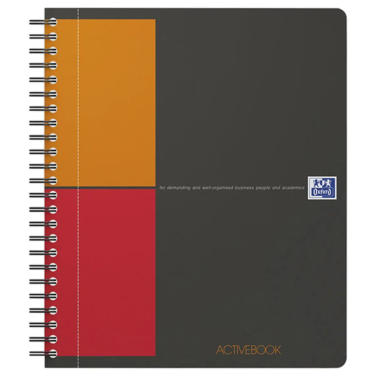 Cahier spirale Activebook - A5 160 Pages -5x5 -OXFORD International