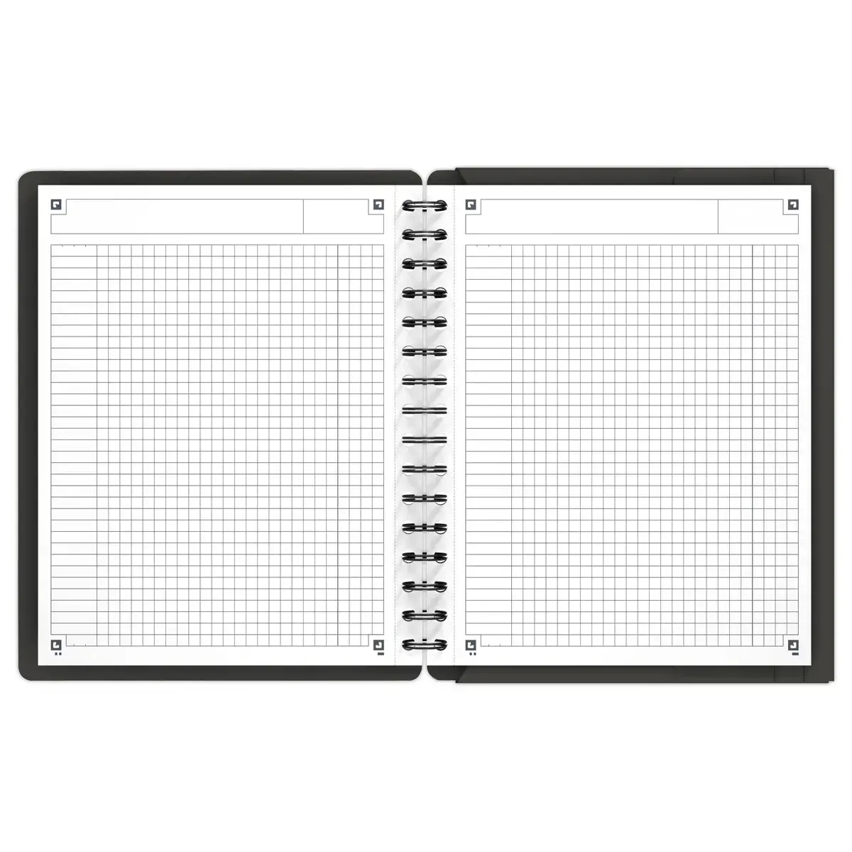 Cahier A5+ Meetingbook OXFORD International - 5 x 5 - 80g 