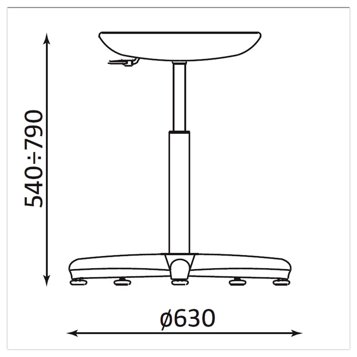 Tabouret technique pour atelier 