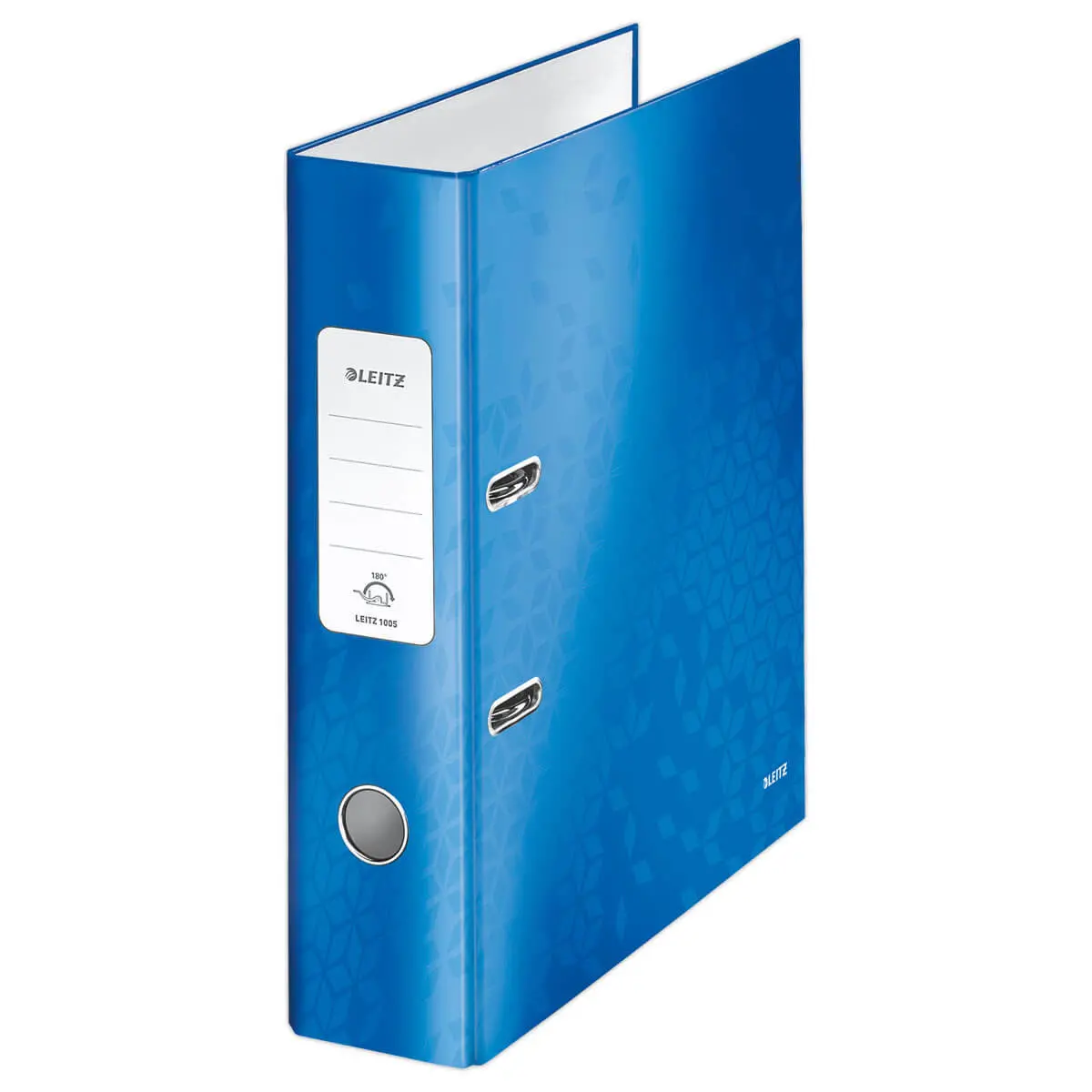 Classeur &agrave; levier WOW 180&deg; - Bleu - LEITZ 