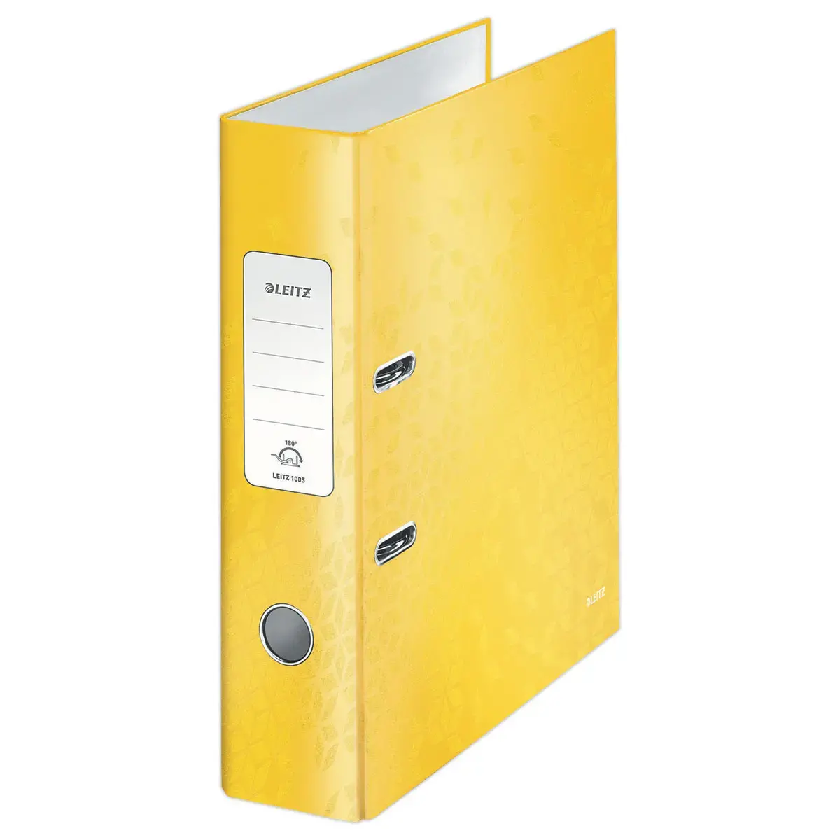 Classeur à levier WOW 180° - Jaune - LEITZ