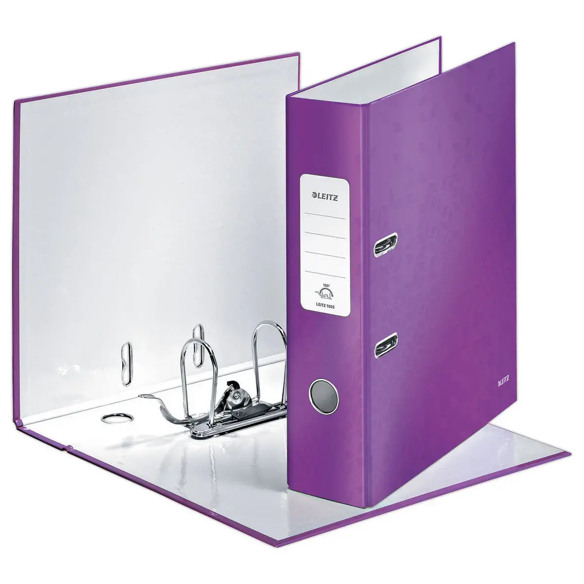 Classeur à levier WOW 180° - Violet - LEITZ