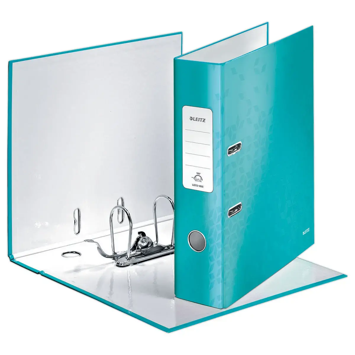 Classeur à levier WOW 180° - Vert menthe - LEITZ