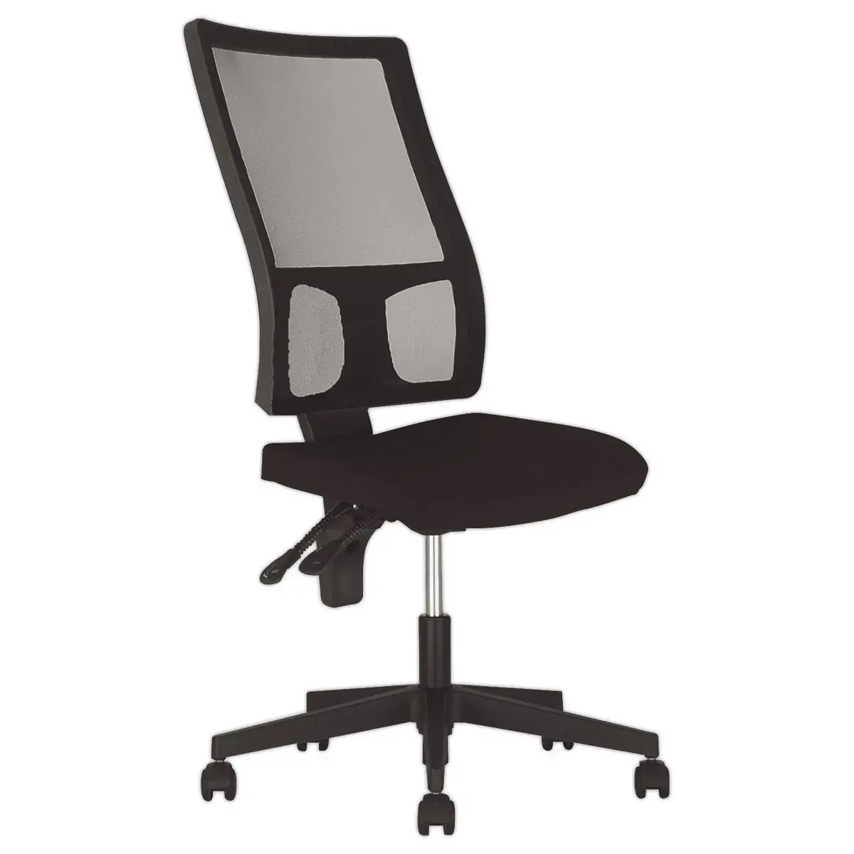 Siège de bureau contact permanent noir - Taktik - Nowy Styl