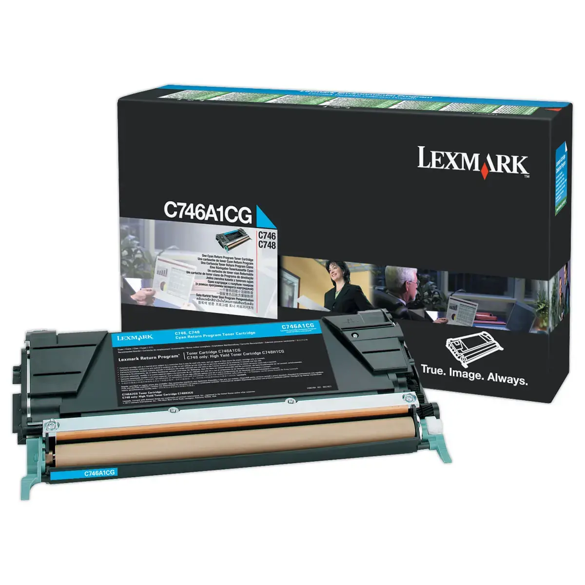 Toner C746ACG - Cyan - Lexmark