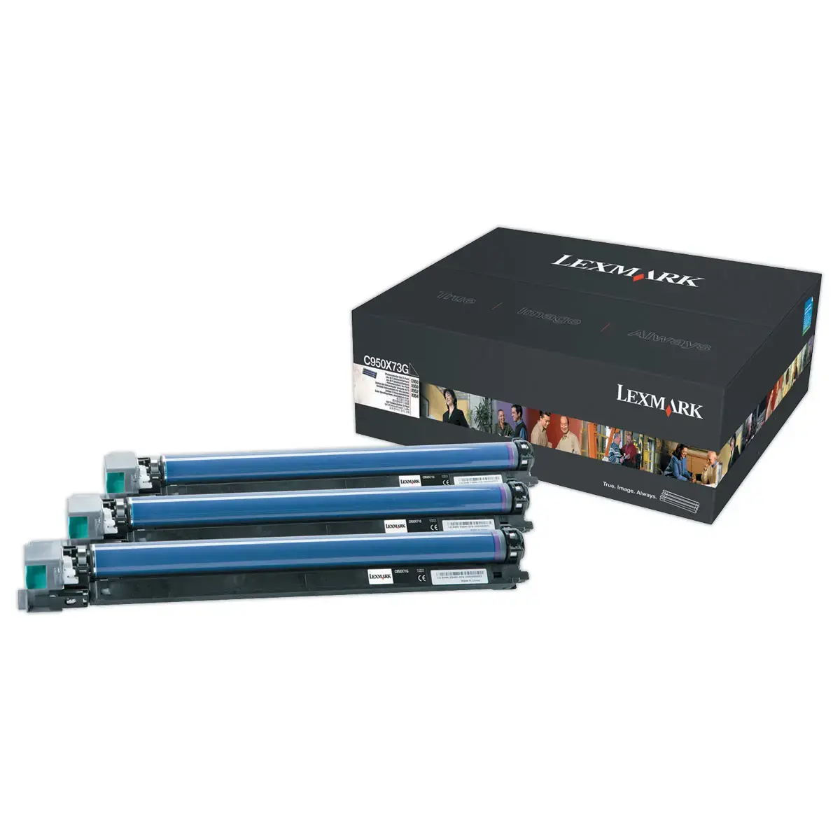 3 Tambours LEXMARK C950X73G 3 couleurs