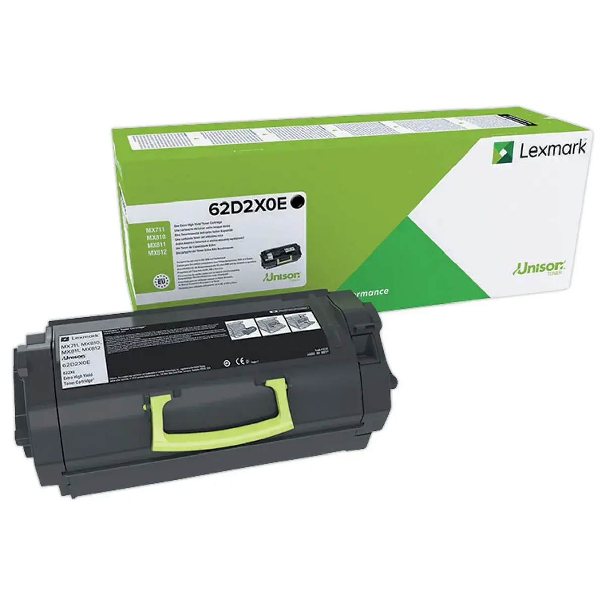 Toner LEXMARK 62D2X0E noire