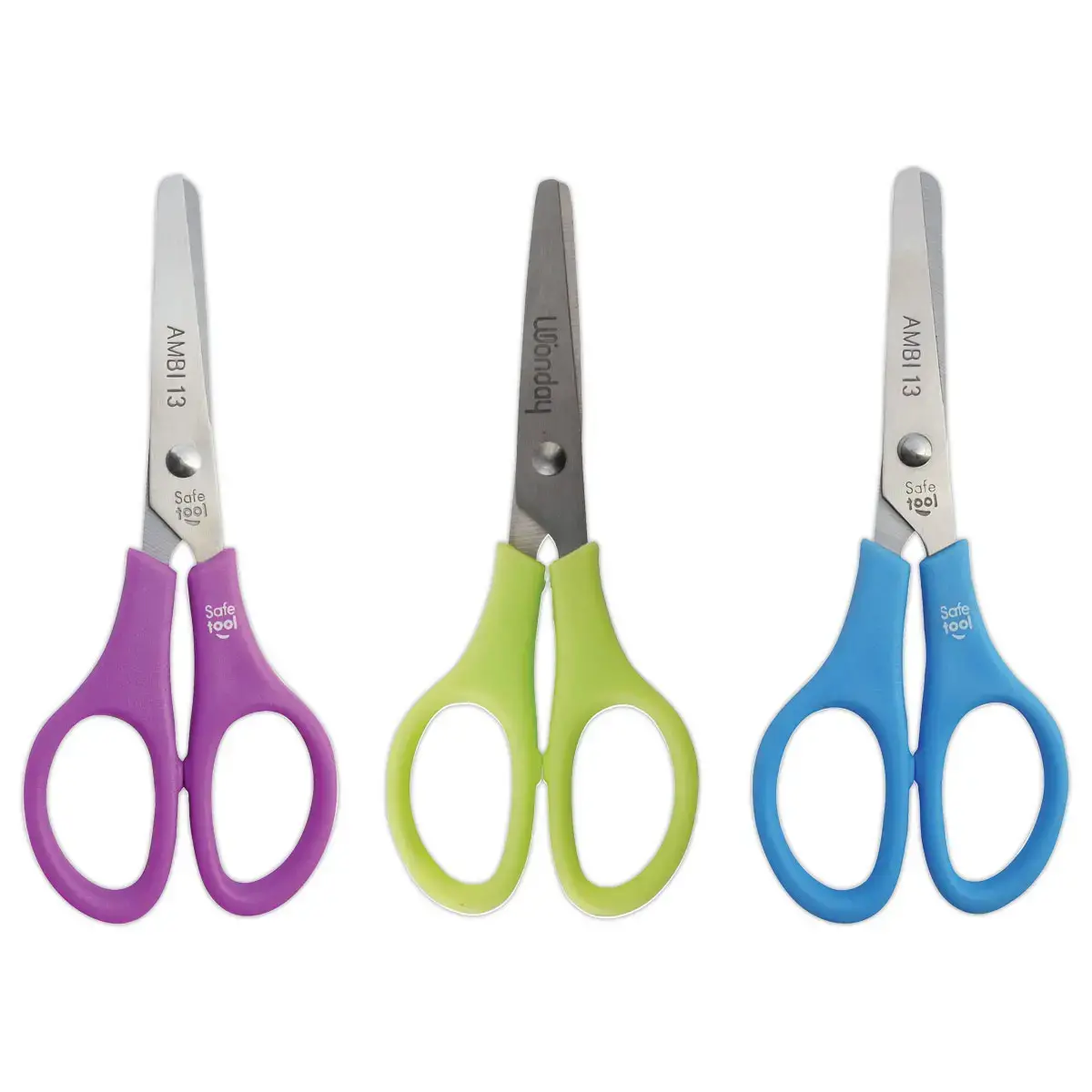 Paire de ciseaux à bouts ronds - 13 cm - Wonday