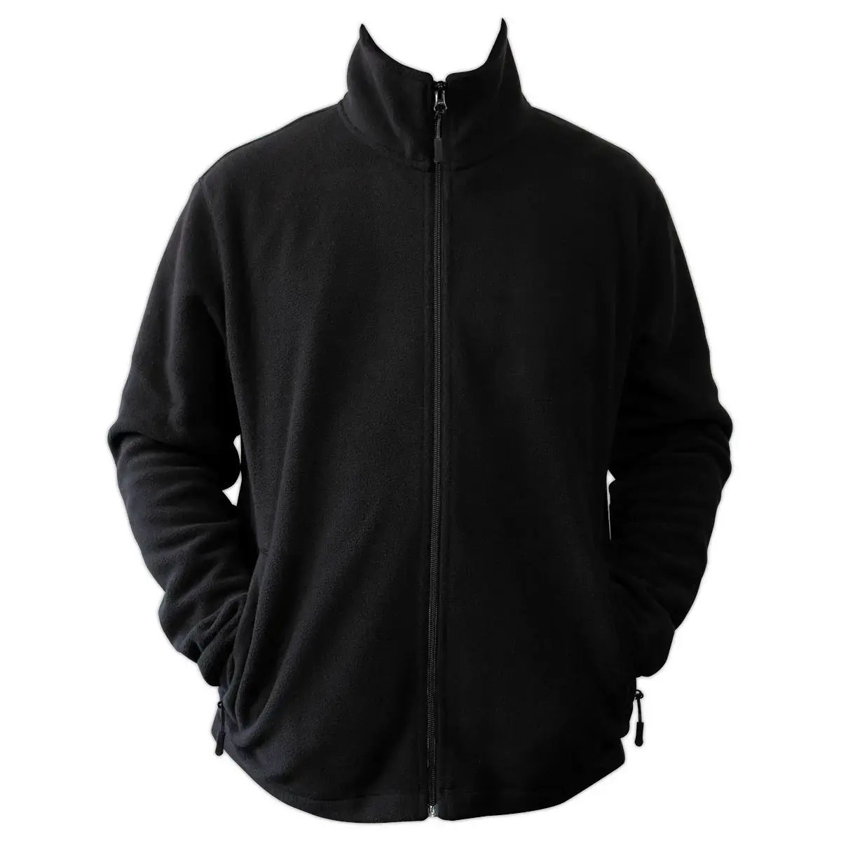 VESTE POLAIRE NOIR HOMME TAILLE L 