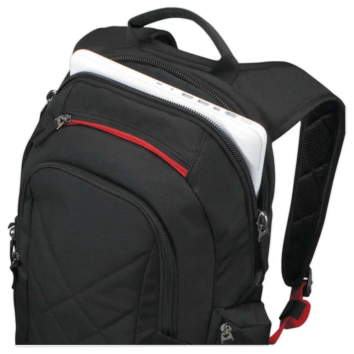 Sac à dos polyester pour PC 14" - Nylon coloris noir - CASE LOGIC