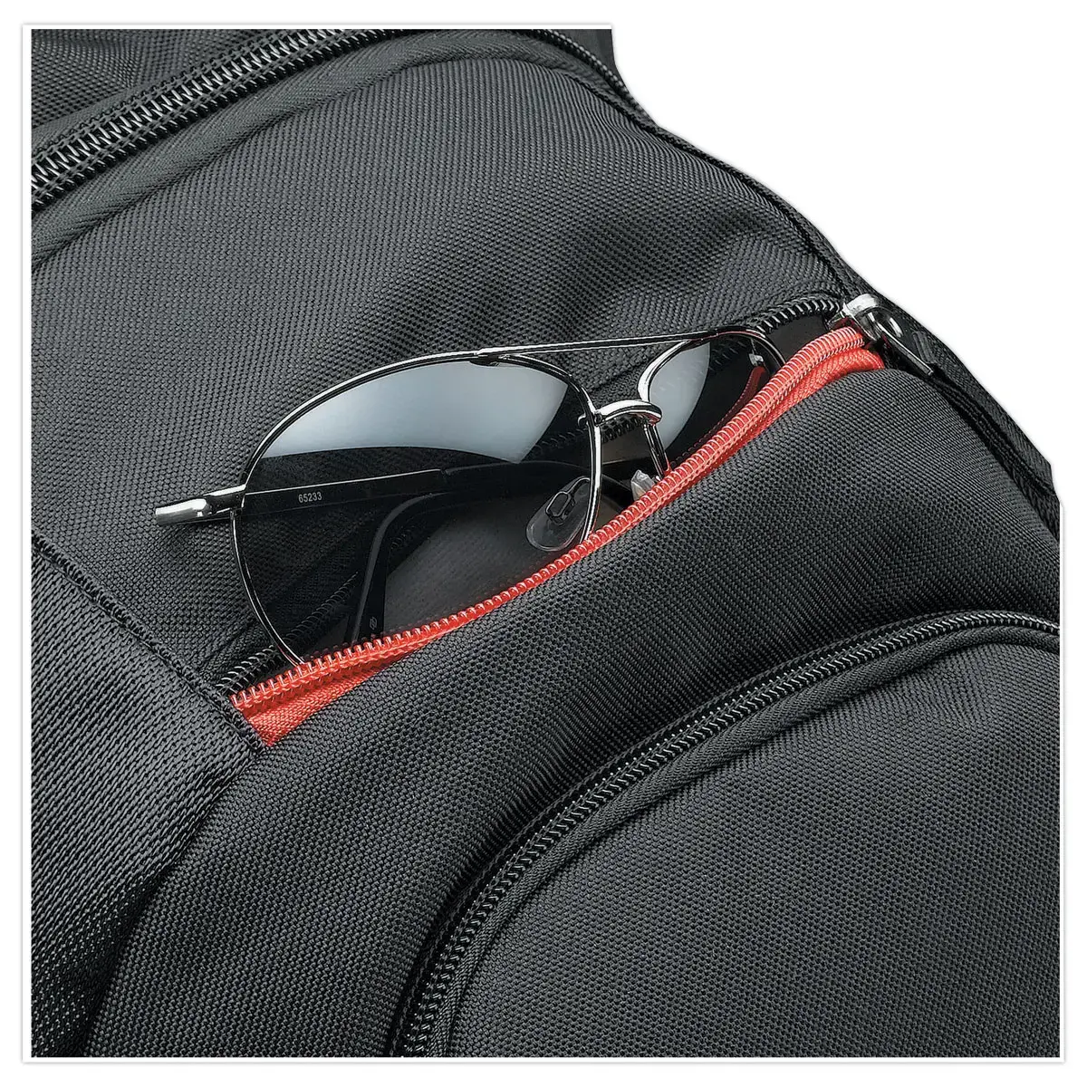 Sac à dos polyester pour PC 14" - Nylon coloris noir - CASE LOGIC