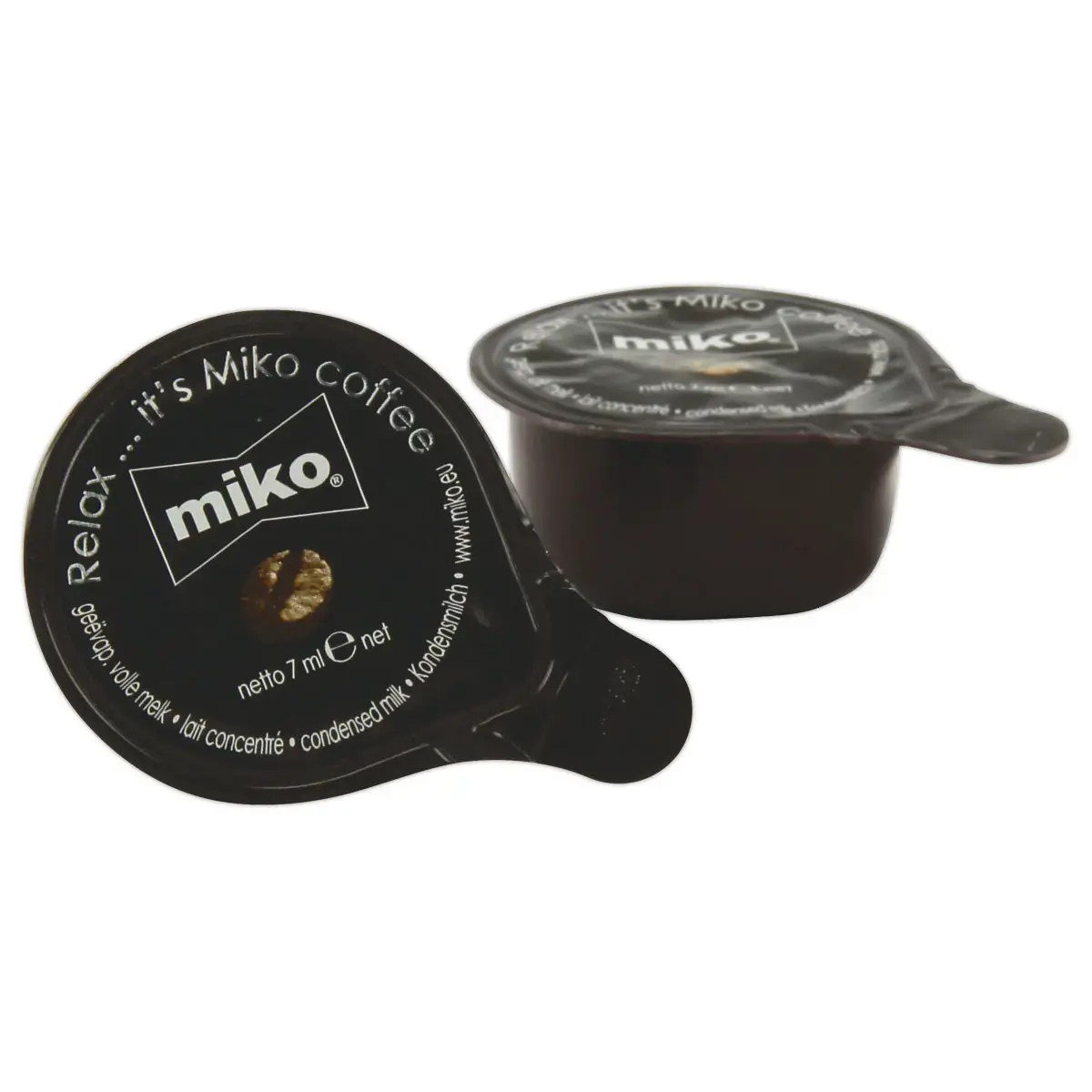 200 Coupelles de lait concentré - 7 ml - MIKO