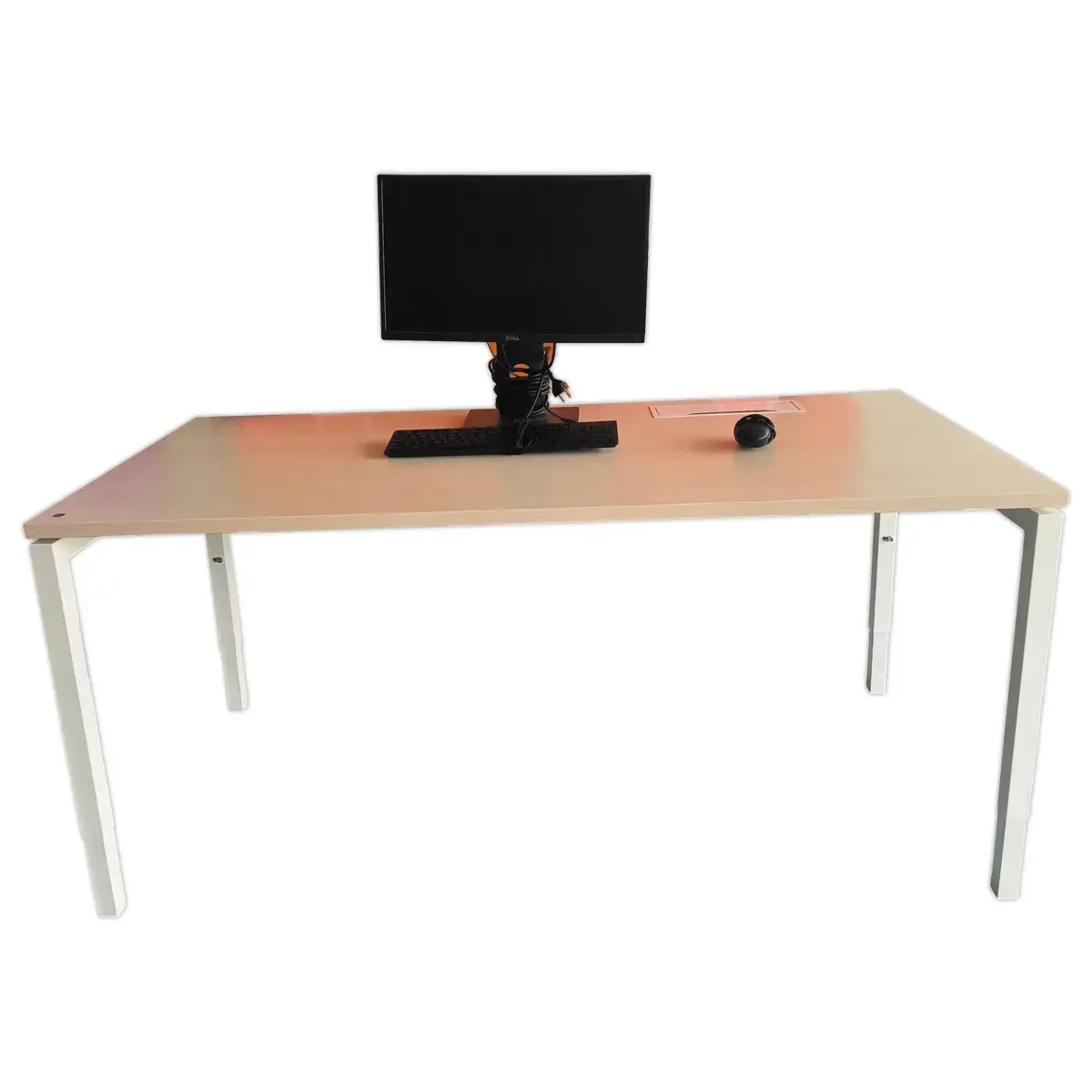 Bureau pieds réglables – 160 x 80 cm – Reconditionné