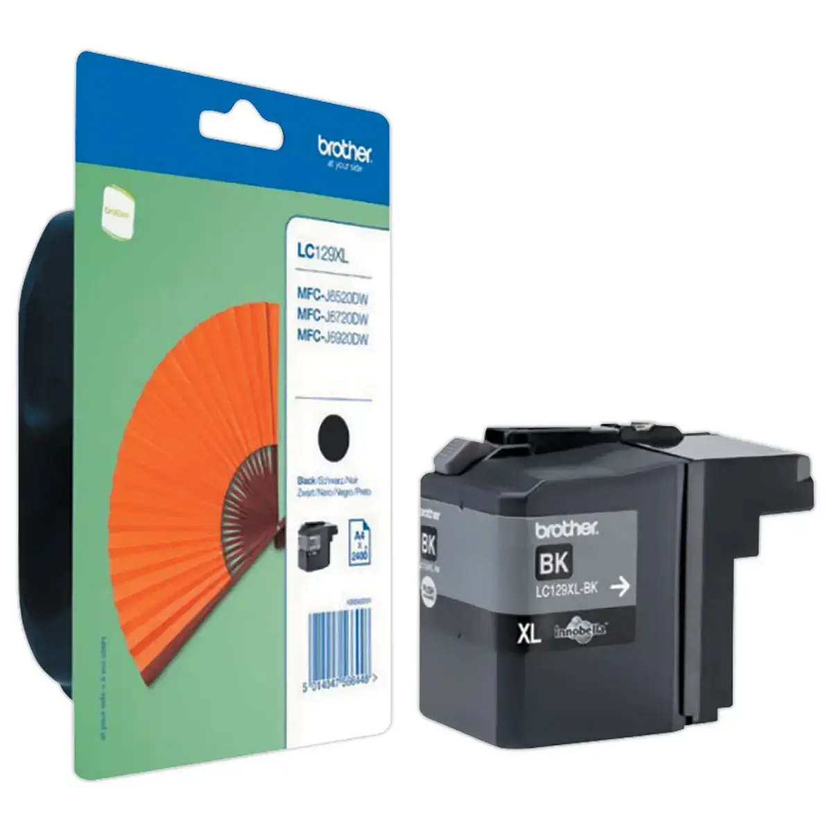 Cartouche BROTHER LC129XLBK noire 