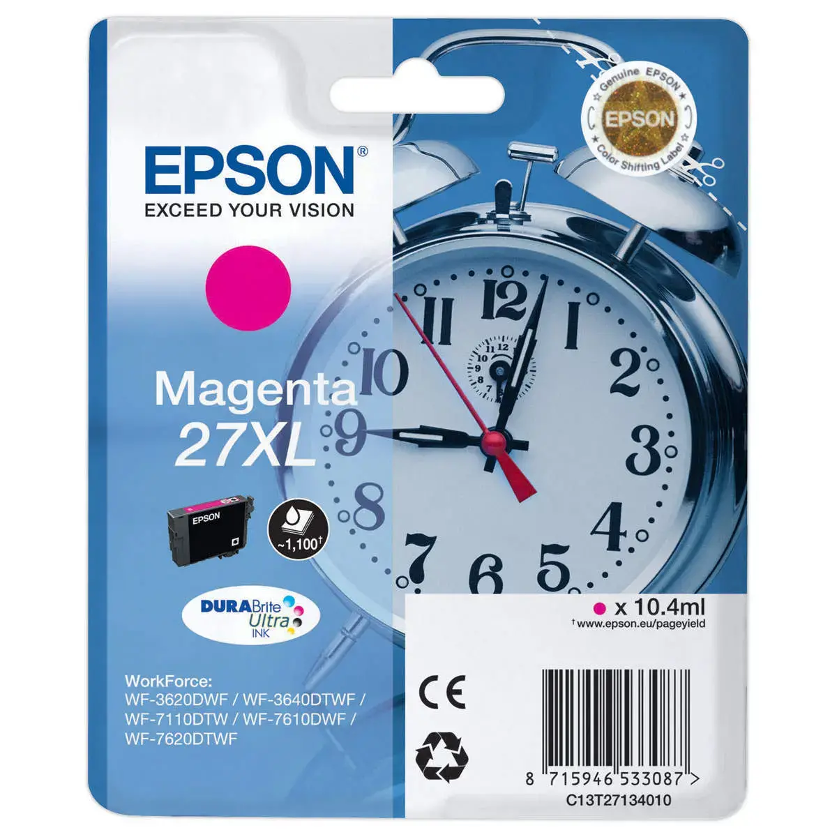 Cartouche T2713 - Magenta - Epson 