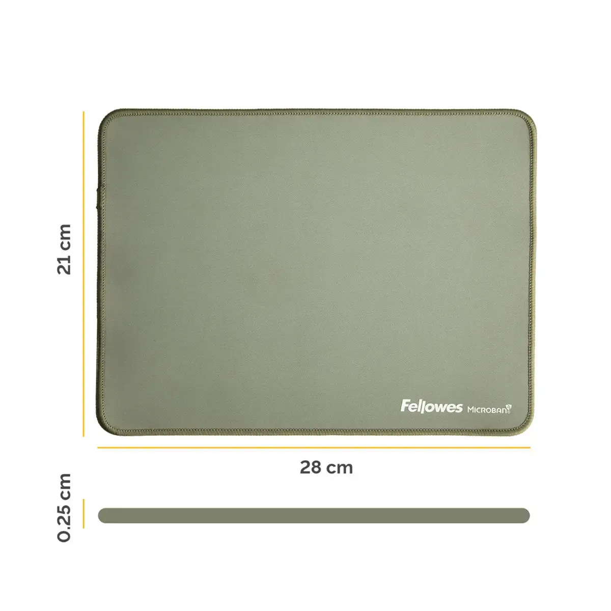 Tapis de souris Breyta XL - Vert - FELLOWES