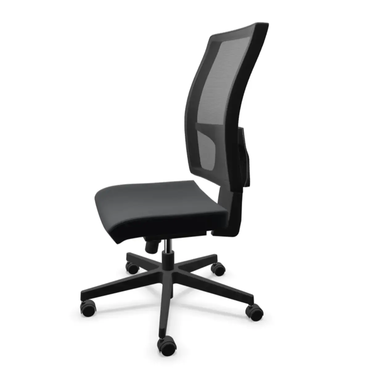 Siège de bureau Taktik synchrone Activ noir avec dossier résille