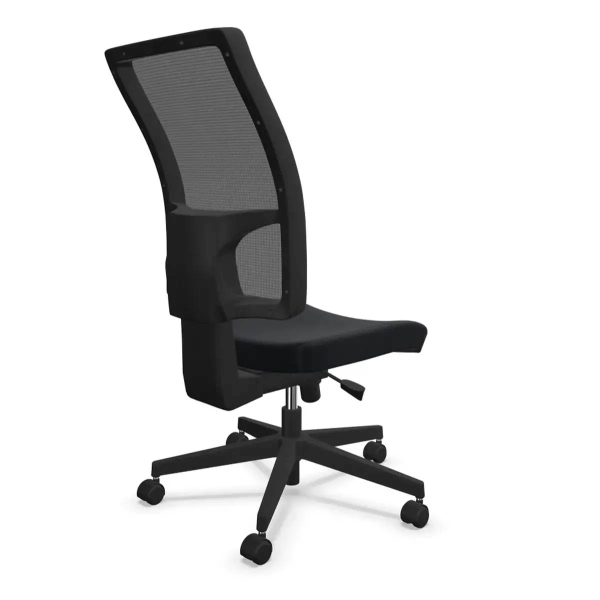 Siège de bureau Taktik synchrone Activ noir avec dossier résille