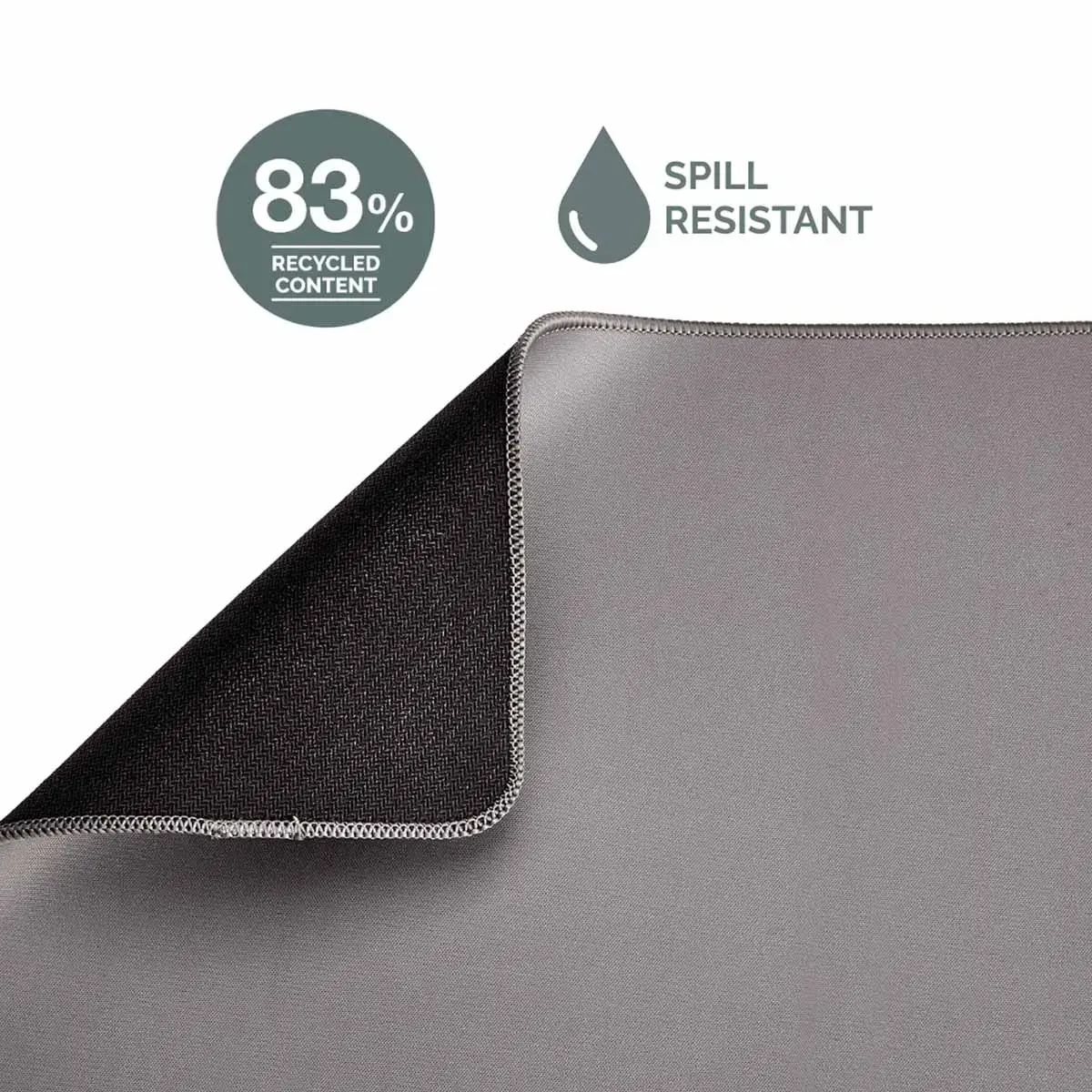 Tapis de souris Breyta XL - Gris - FELLOWES 