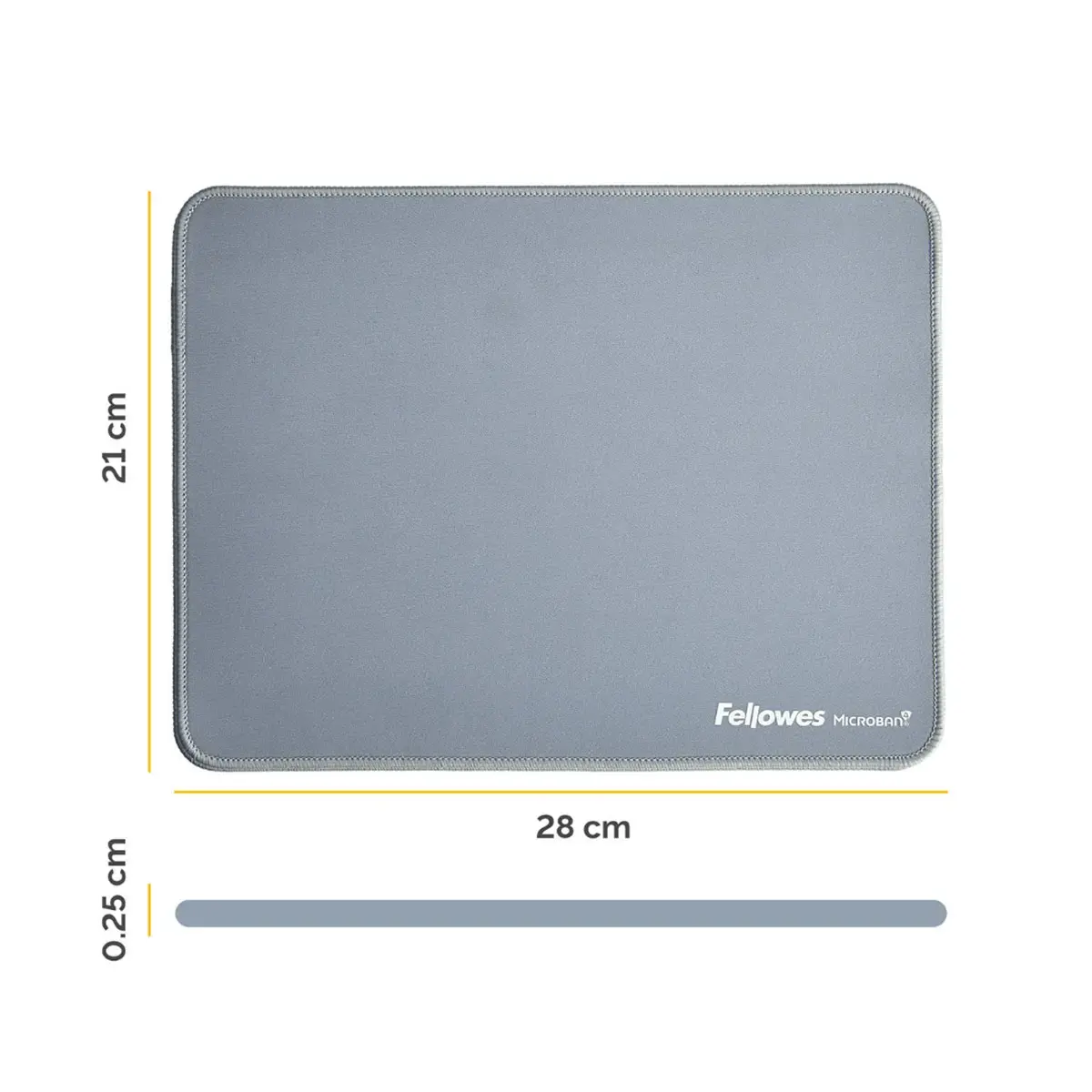 Tapis de souris Breyta XL - Bleu gris - FELLOWES
