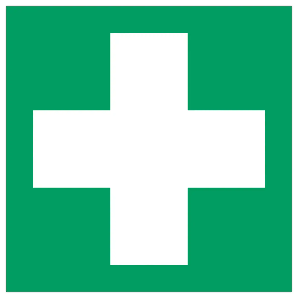 Panneau PVC - Premiers Secours - ø 280 mm - Tarifold
