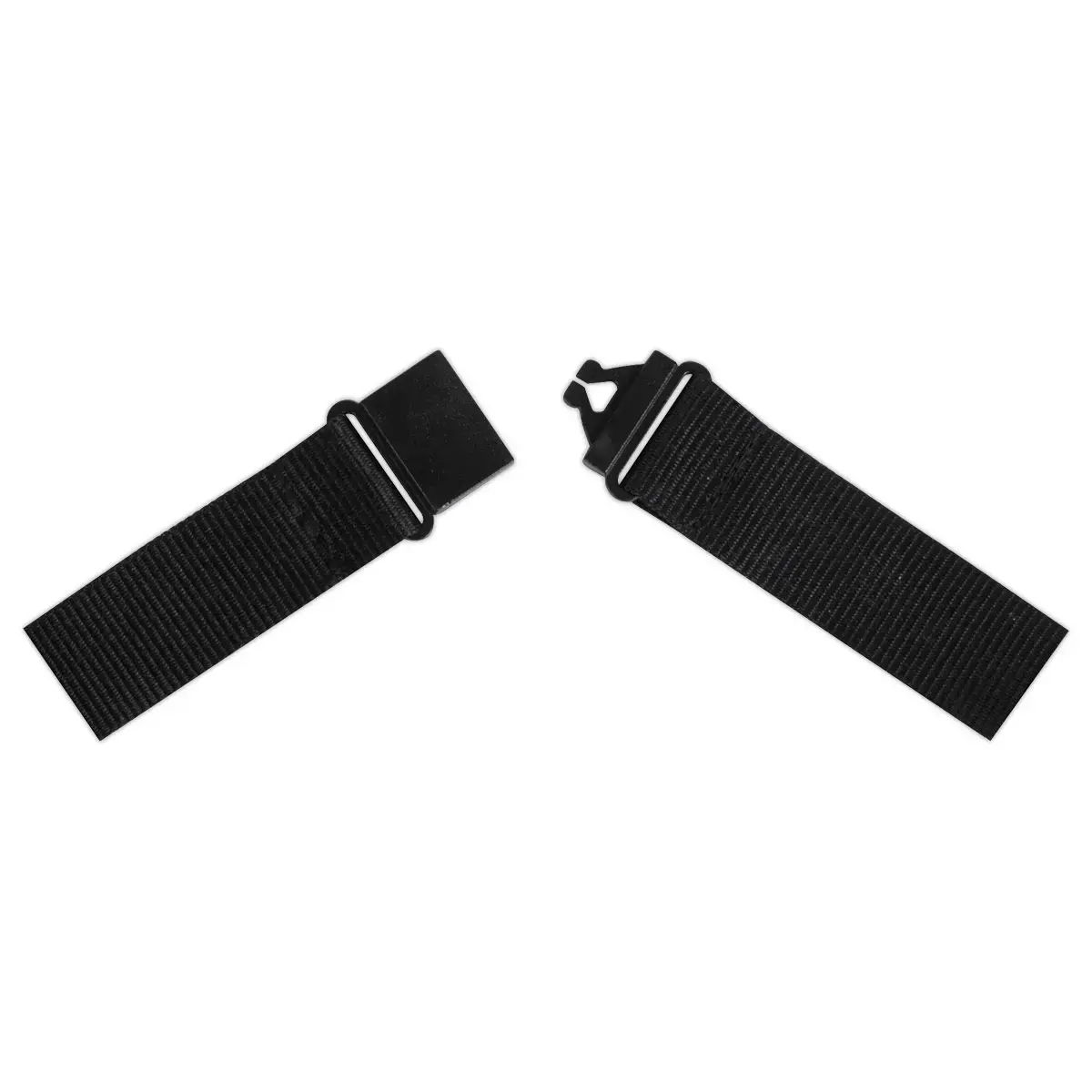10 Lacets pour badges - Noir 
