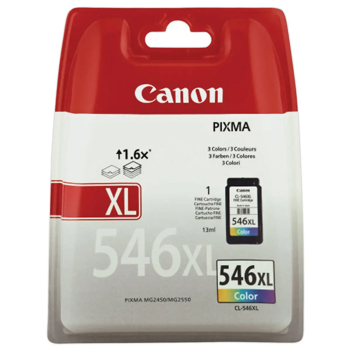 Cartouche PG-546XL - 3 couleurs - CANON