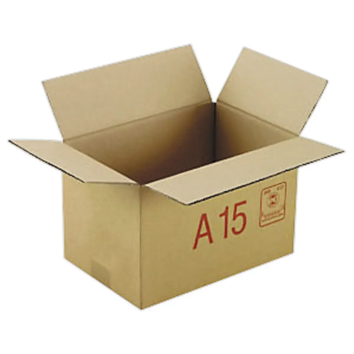 25 Cartons caisses américaines à simple cannelure Galia 30x20