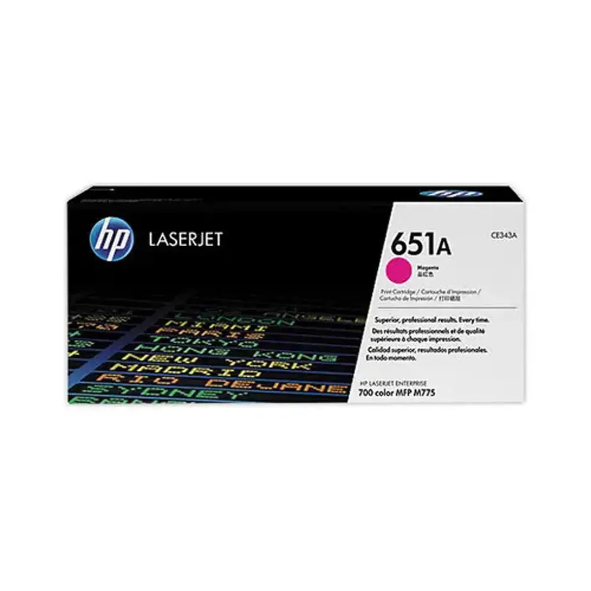 HP 651A CE341A toner cyan