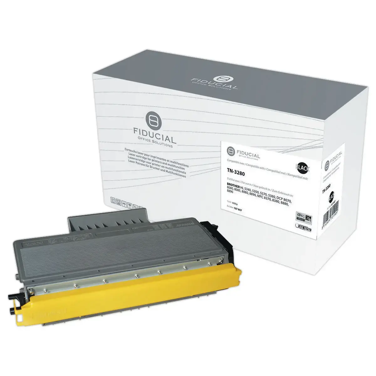 Toner remanufacturé éq. BROTHER TN-3280 HC - Haute capacité - Noir