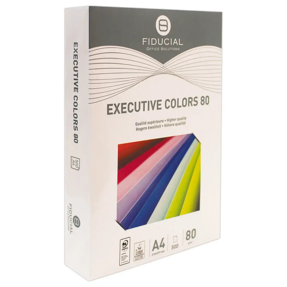 Ramette de papier couleur intense A4 Executive Colors 80g - Orange - FIDUCIAL
