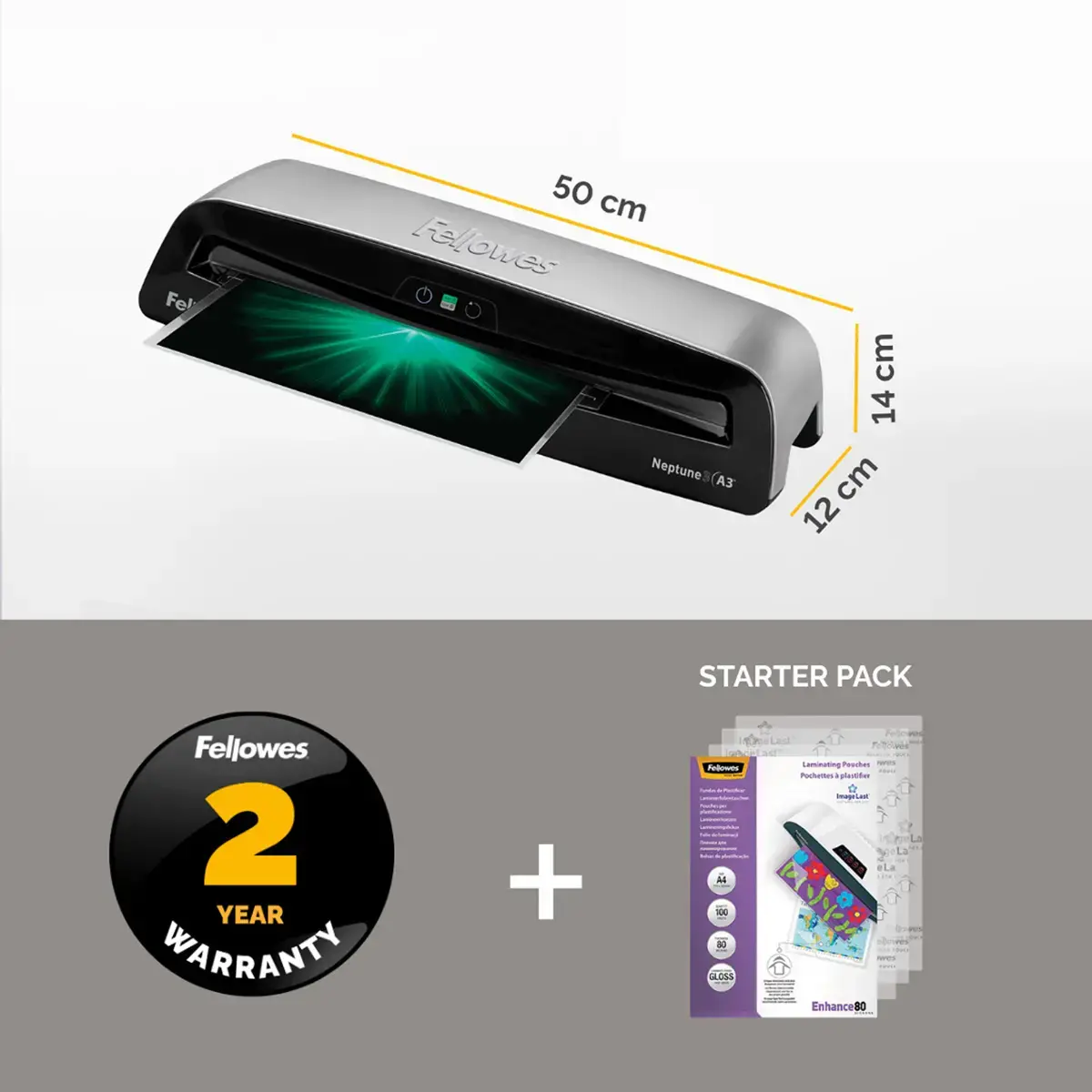 Plastifieuse A3 Neptune 3 - FELLOWES